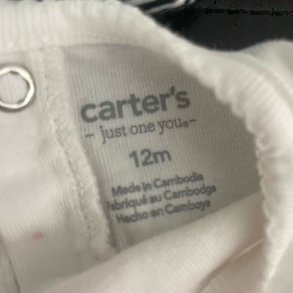 Carter's Assorted Kids Bodysuits - Stripes, Floral, and Solid - Picture 3 of 9